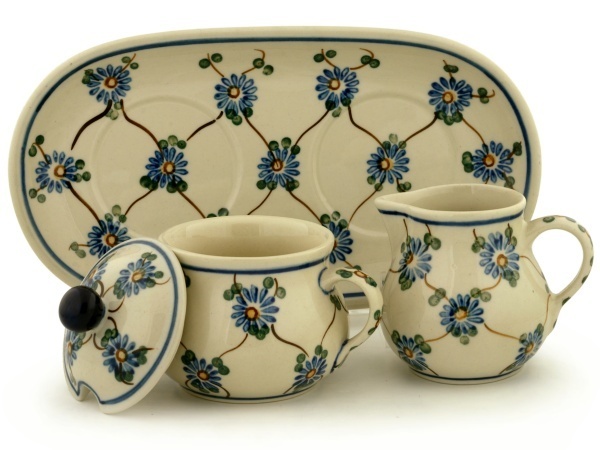 Sugar and Creamer Set 10"