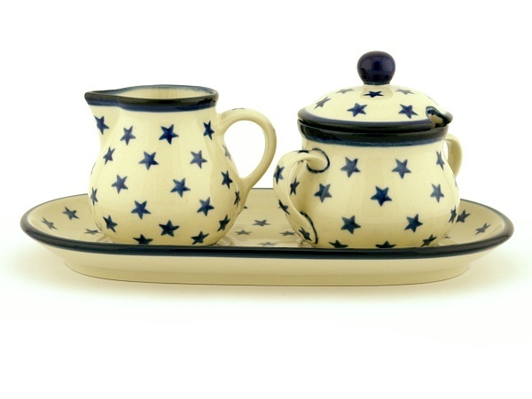 Sugar and Creamer Set 10"