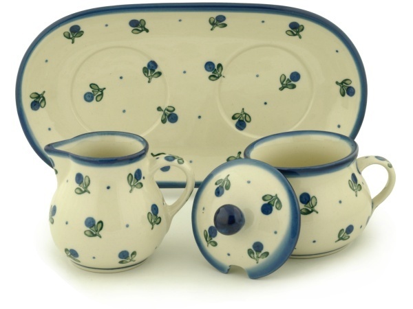 Sugar and Creamer Set 10"