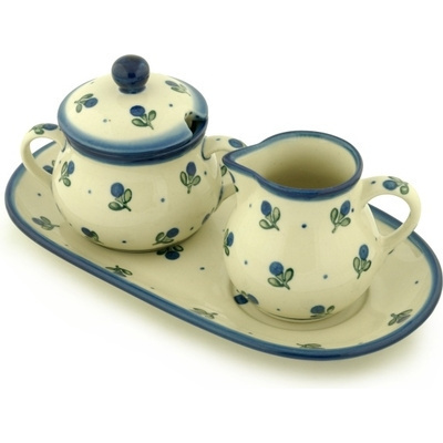 Sugar and Creamer Set 10"
