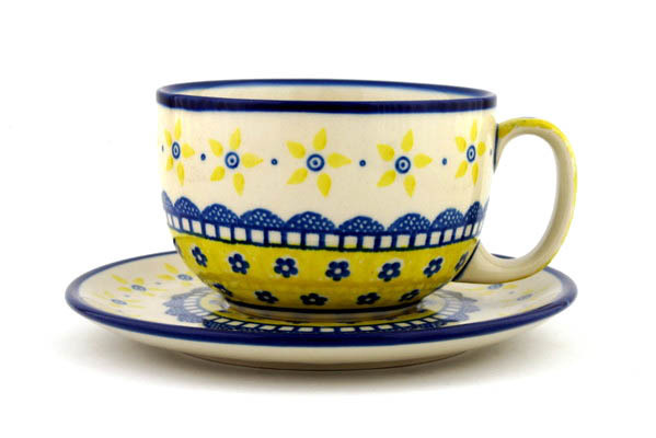 Cup with Saucer 13 oz