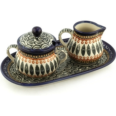 Sugar and Creamer Set 10"