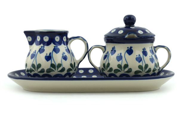 Sugar and Creamer Set 10"
