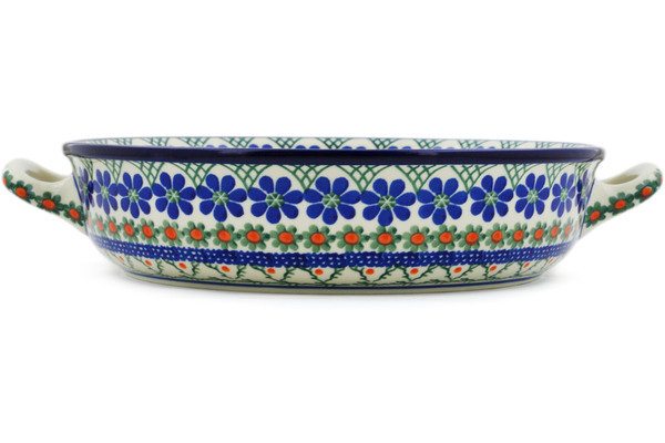 Round Baker with Handles 10-inch