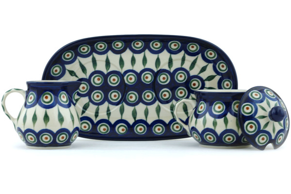 Sugar and Creamer Set 10"