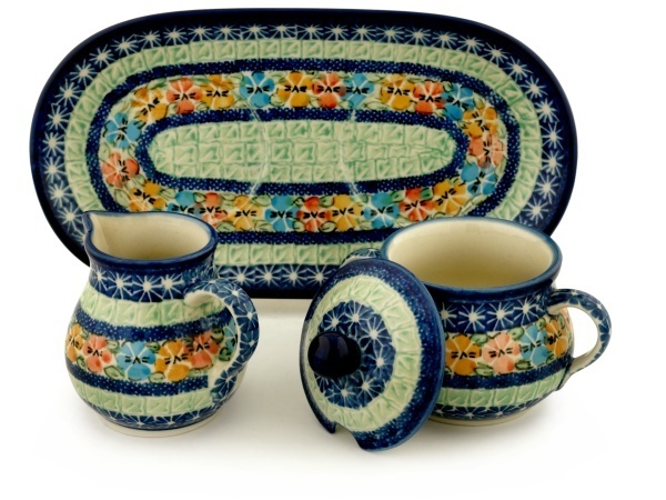 Sugar and Creamer Set 10"