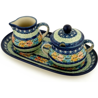 Sugar and Creamer Set 10"