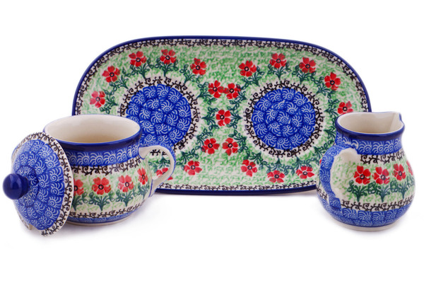 Sugar and Creamer Set 10"