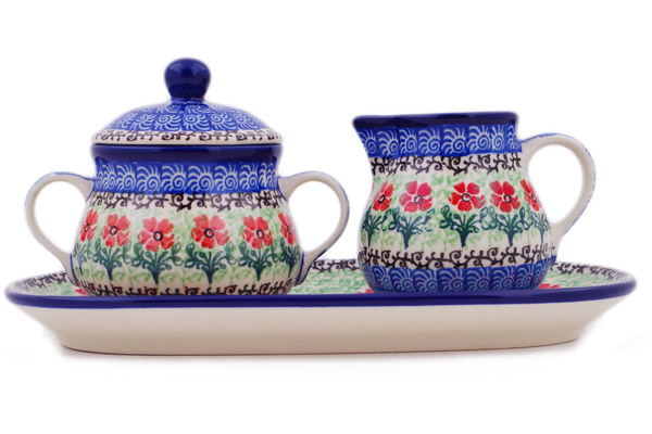 Sugar and Creamer Set 10"