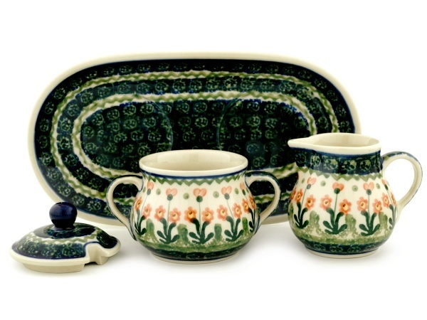 Sugar and Creamer Set 10"