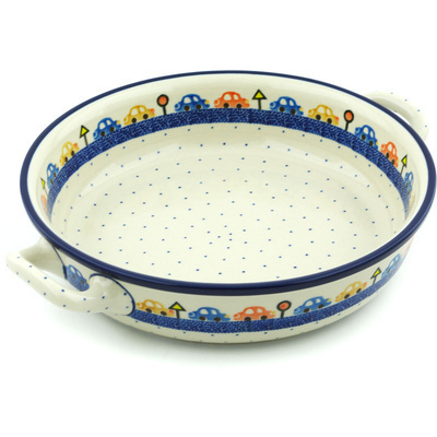 Round Baker with Handles 10-inch