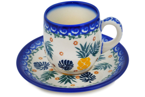 Espresso cup with saucer