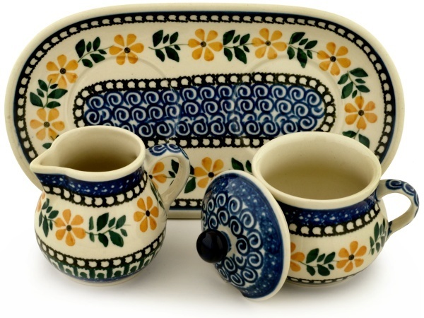 Sugar and Creamer Set 10"