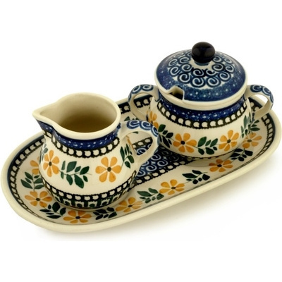 Sugar and Creamer Set 10"