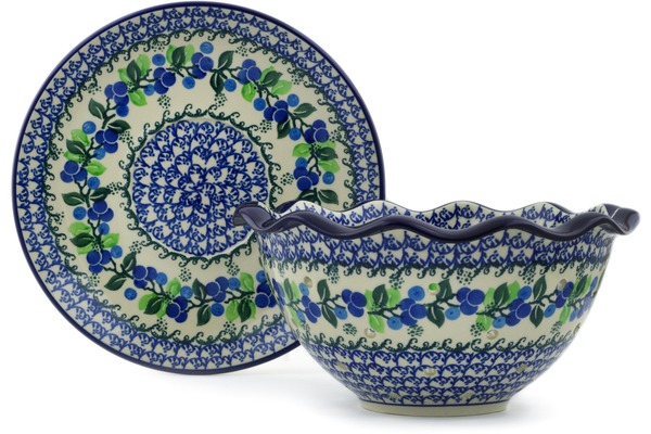 Colander with Plate 9"