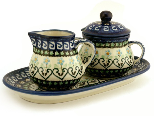 Sugar and Creamer Set 10"