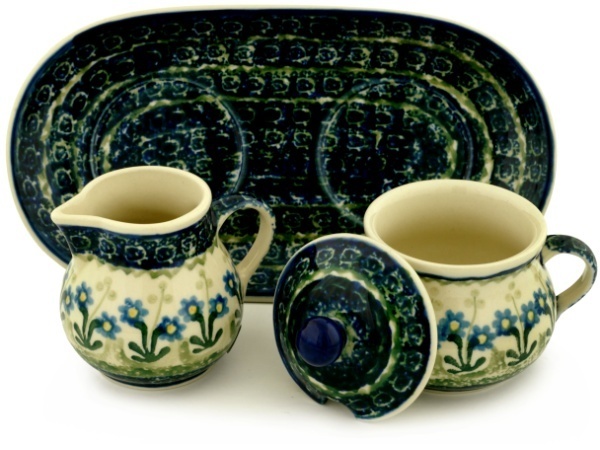 Sugar and Creamer Set 10"