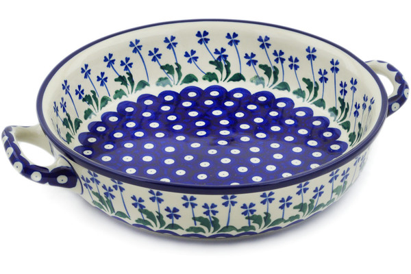 Round Baker with Handles 10-inch