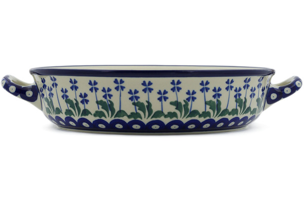 Round Baker with Handles 10-inch