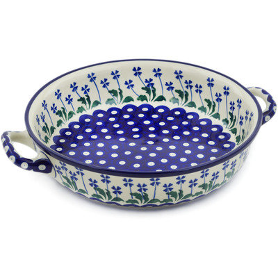 Round Baker with Handles 10-inch