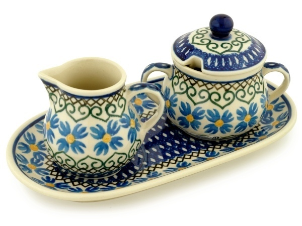 Sugar and Creamer Set 10"