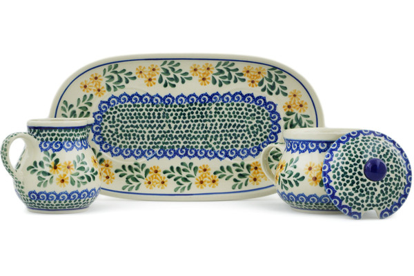 Sugar and Creamer Set 10"