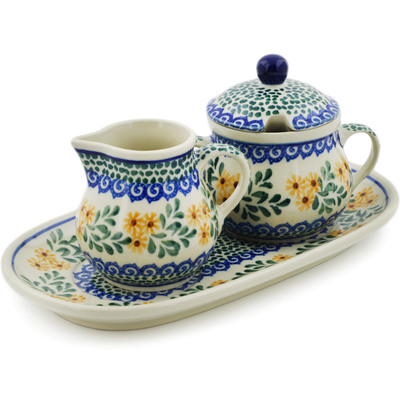 Sugar and Creamer Set 10"