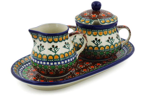 Sugar and Creamer Set 10"