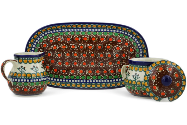 Sugar and Creamer Set 10"