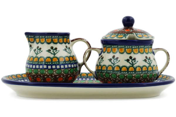 Sugar and Creamer Set 10"