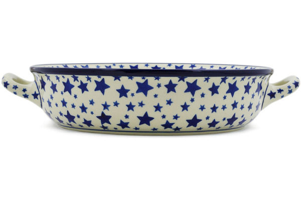 Round Baker with Handles 10-inch