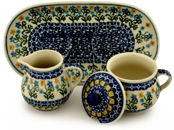 Sugar and Creamer Set 10"
