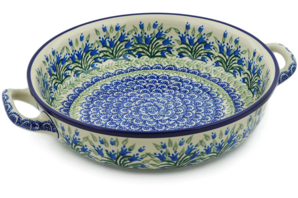 Round Baker with Handles 10-inch