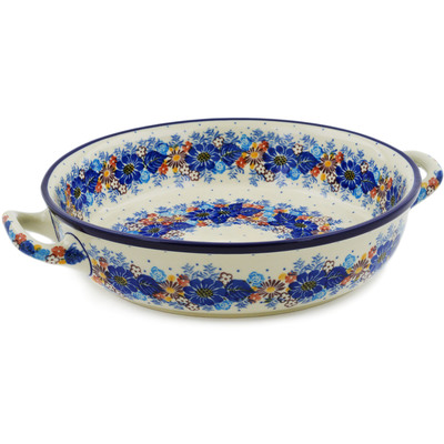 Round Baker with Handles 10-inch