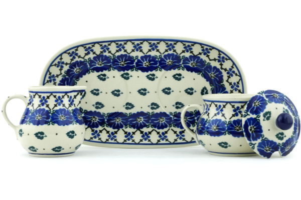 Sugar and Creamer Set 10"