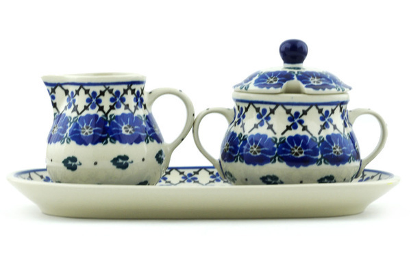 Sugar and Creamer Set 10"