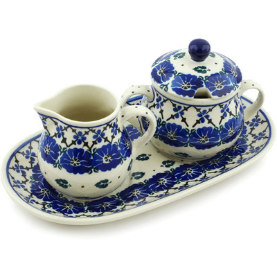 Sugar and Creamer Set 10"