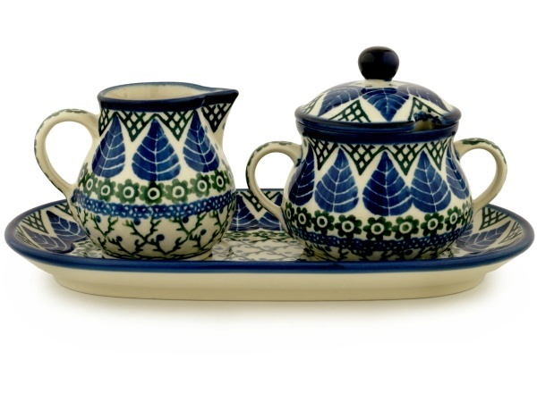 Sugar and Creamer Set 10"