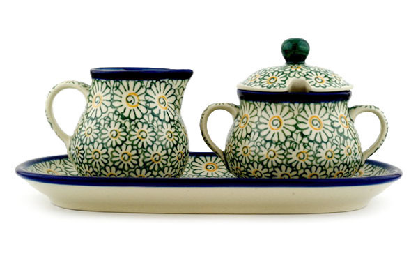 Sugar and Creamer Set 10"