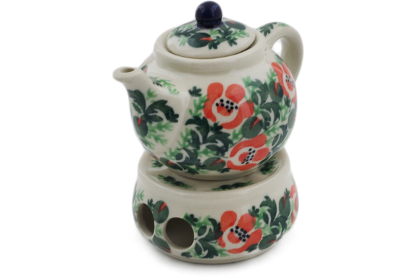 Mini Teapot with Heater 4"