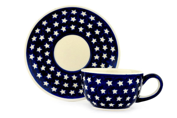 Cup with Saucer 8 oz
