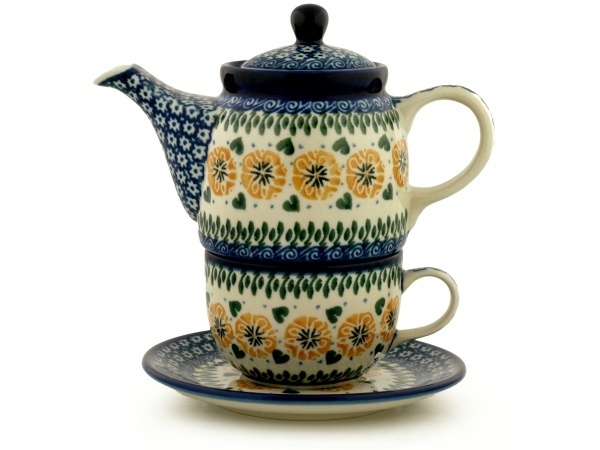 Tea Set for One 17 oz