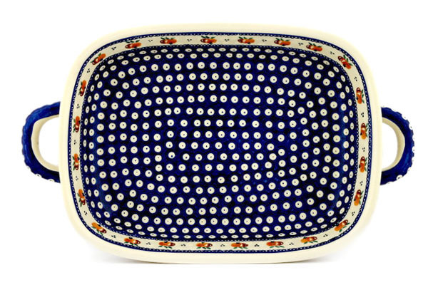 Rectangular Baker with Handles 18"