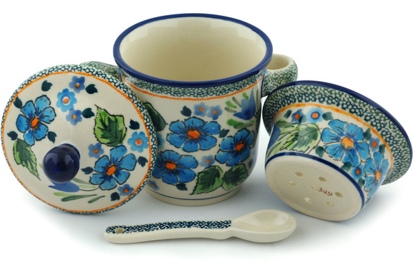 Brewing Mug with Spoon 12 oz