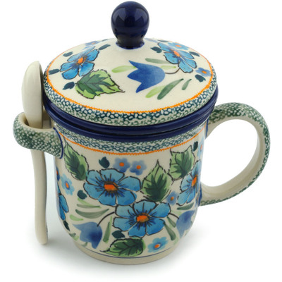 Brewing Mug with Spoon 12 oz