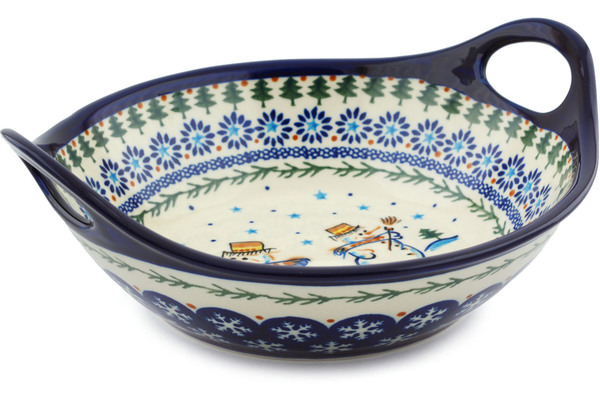 Bowl with Handles 10"