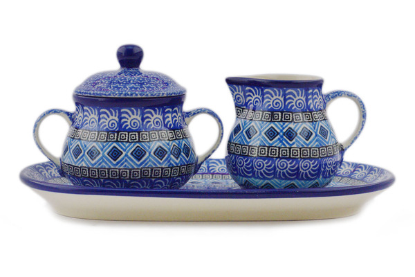 Sugar and Creamer Set 10"