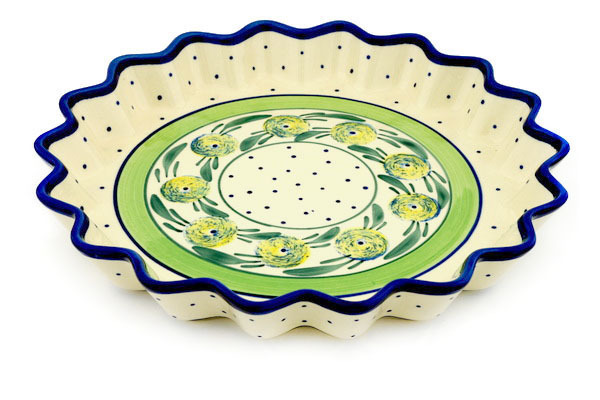 Fluted Pie Dish 13"