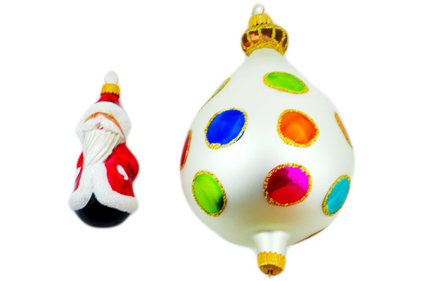 Christmas Ball Ornament 6"
