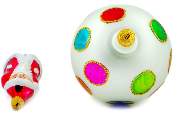 Christmas Ball Ornament 6"